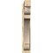 Ekena Millwork Olympic Block Rough Sawn Outlooker, Douglas Fir, 6"W x 30"D x 36"H OUT06X30X36OLY05RDF - alternate 3